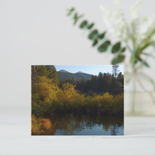 Sprague Lake im Herbst Postkarte (Stehend Vorderseite)