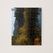 Sprague Lake im Herbst Puzzle (Vertikal)