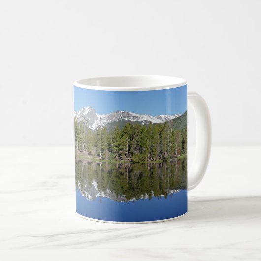 Sprague Lake Reflection Kaffeetasse (VorderseiteRechts)