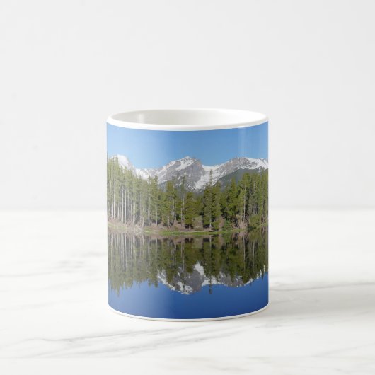 Sprague Lake Reflection Kaffeetasse (Mittel)