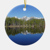 Sprague Lake Reflection Keramik Ornament (Vorne)