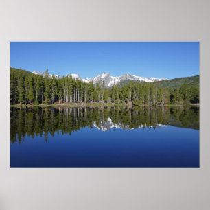 Sprague Lake Reflection Poster