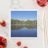 Sprague Lake Spiegelung Serviette (Beispiel)