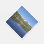 Sprague Lake Spiegelung Serviette (Ecke)