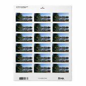 Sprague Lake View Adressaufkleber (Vorne)