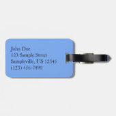 Sprague Lake View Gepäckanhänger (Rückseite horizontal)