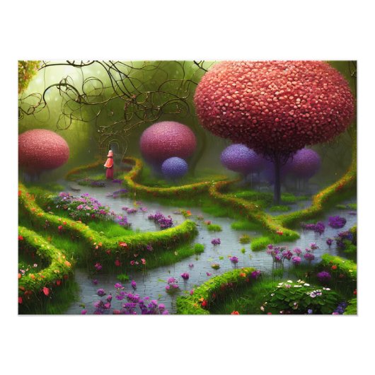 Sprawling Garden Fotodruck (Vorne)