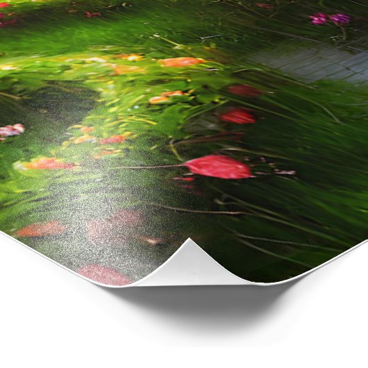 Sprawling Garden Fotodruck (Ecke)