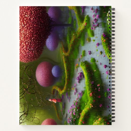 Sprawling Garden Notizblock (Rückseite)
