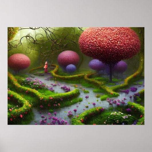 Sprawling Garden Poster (Vorne)