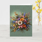 Spray 2 karte (Gelbe Blume)