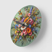 Spray 2 runde wanduhr (Winkel)