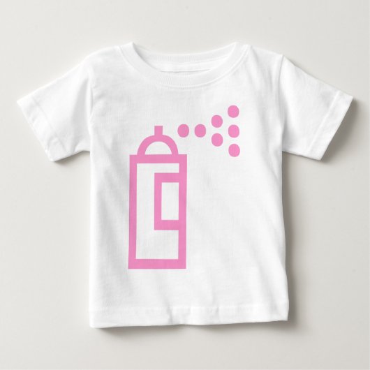Spray Can-Symbol Baby T-shirt (Vorderseite)