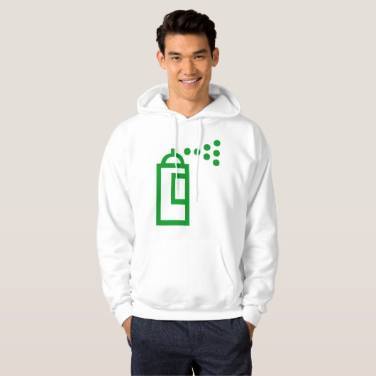 Spray Can-Symbol Hoodie (Vorne ganz)