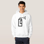 Spray Can-Symbol Hoodie (Vorne ganz)