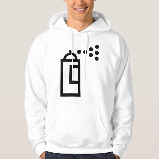 Spray Can-Symbol Hoodie (Vorderseite)