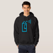 Spray Can-Symbol Hoodie (Vorne ganz)
