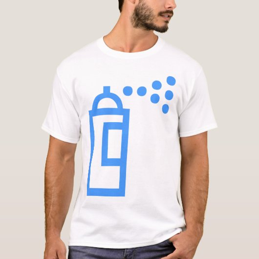 Spray Can-Symbol T-Shirt (Vorderseite)