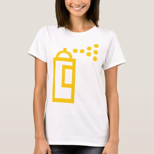 Spray Can-Symbol T-Shirt (Vorderseite)