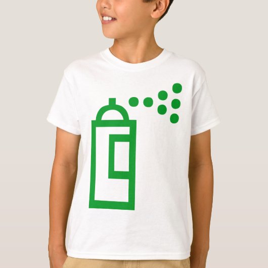 Spray Can-Symbol T-Shirt (Vorderseite)