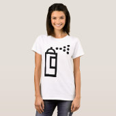 Spray Can-Symbol T-Shirt (Vorne ganz)