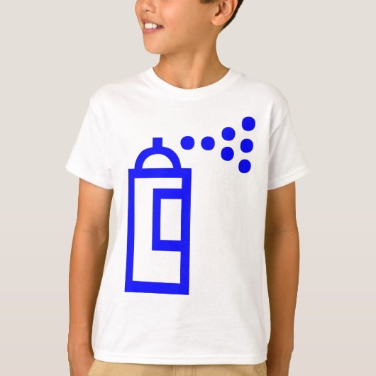 Spray Can-Symbol T-Shirt (Vorderseite)