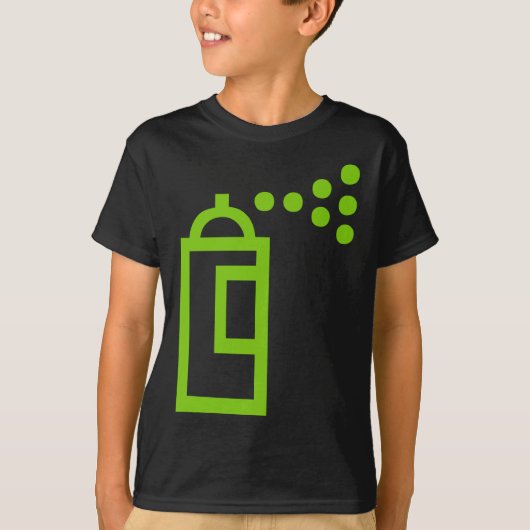 Spray Can-Symbol T-Shirt (Vorderseite)