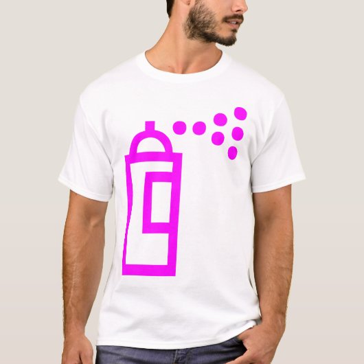 Spray Can-Symbol T-Shirt (Vorderseite)