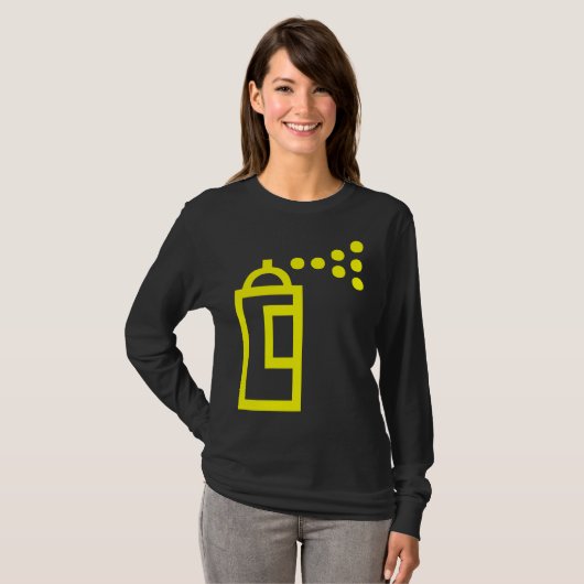 Spray Can-Symbol T-Shirt (Vorne ganz)