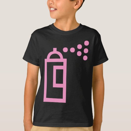 Spray Can-Symbol T-Shirt (Vorderseite)