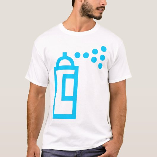 Spray Can-Symbol T-Shirt (Vorderseite)