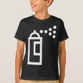 Spray Can-Symbol T-Shirt (Vorderseite)