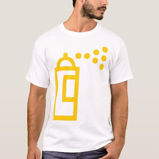 Spray Can-Symbol T-Shirt (Vorderseite)