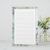 Spray der nicht verzierten Blume III Briefpapier (Stehend Vorderseite)