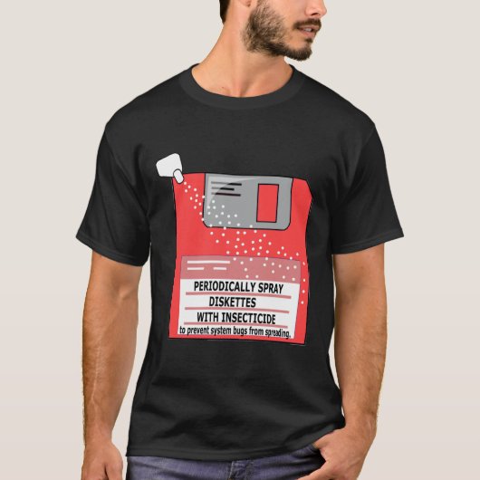 SPRAY-DISKETTE T-Shirt (Vorderseite)