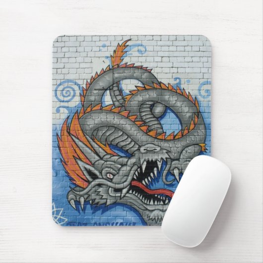 Spray-Drache Mousepad (Mit Mouse)