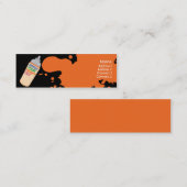 Spray - dünn mini visitenkarte (Vorne/Hinten)