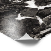 Spray Falls, WA Fotodruck (Ecke)