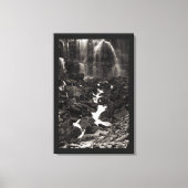 Spray Falls, WA Leinwanddruck (Vorderseite)