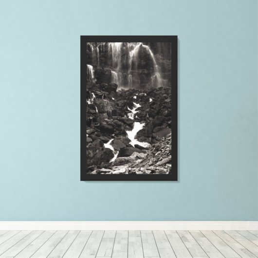 Spray Falls, WA Leinwanddruck (Insitu (Holzboden))