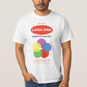 Spray-Farbe kann Shirt. Personifizieren Sie sie! T-Shirt