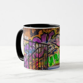 Spray-Farbegraffiti-Straßen-Kunst-Kaffee-Tasse Tasse