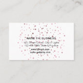 Spray Flasche Floral Reinigungsservice Garten Visitenkarte (Rückseite)