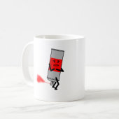 Spray Furz Paint Funny Mug Kaffeetasse (Vorderseite Links)