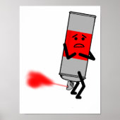 Spray Furz Paint Funny Poster (Vorne)