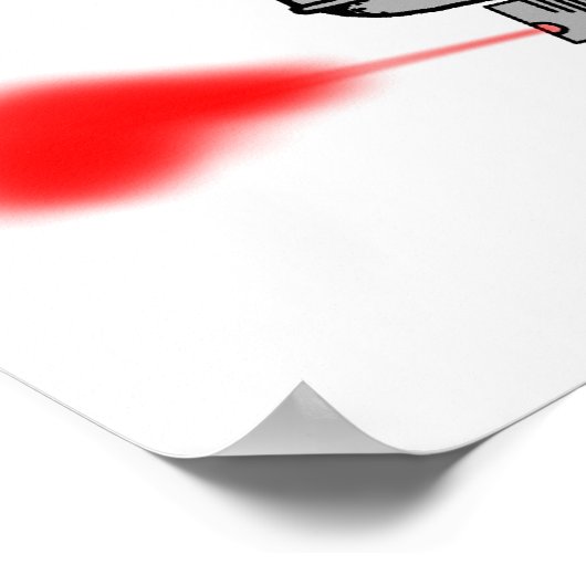 Spray Furz Paint Funny Poster (Ecke)