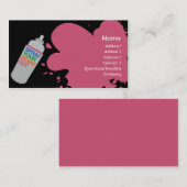 Spray - Geschäft Visitenkarte (Vorne/Hinten)