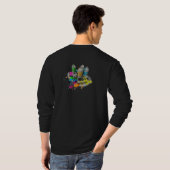 Spray-Künstler T-Shirt (Schwarz voll)