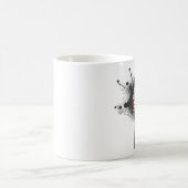 Spray-Logo-Tasse Kaffeetasse (Mittel)