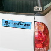 Spray mich nicht an! autoaufkleber (Auf Lkw)